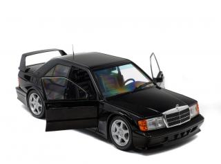 Mercedes 190E EVO2, schwarz/black, 1990 Solido S1801001 Metallmodell 1:18